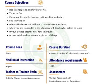 Fire Watch Man Course (FWMC) @ensuresafe.sg