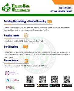 ISO 45001:2018 Internal Auditor Course