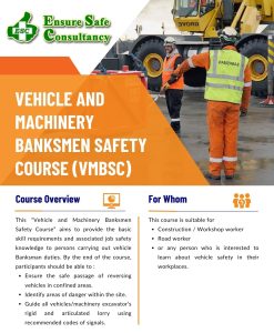 Vehicle And Machinery Bankman Safety Course