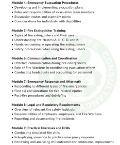 Fire Warden Course (FWC) @ensuresafe.sg 