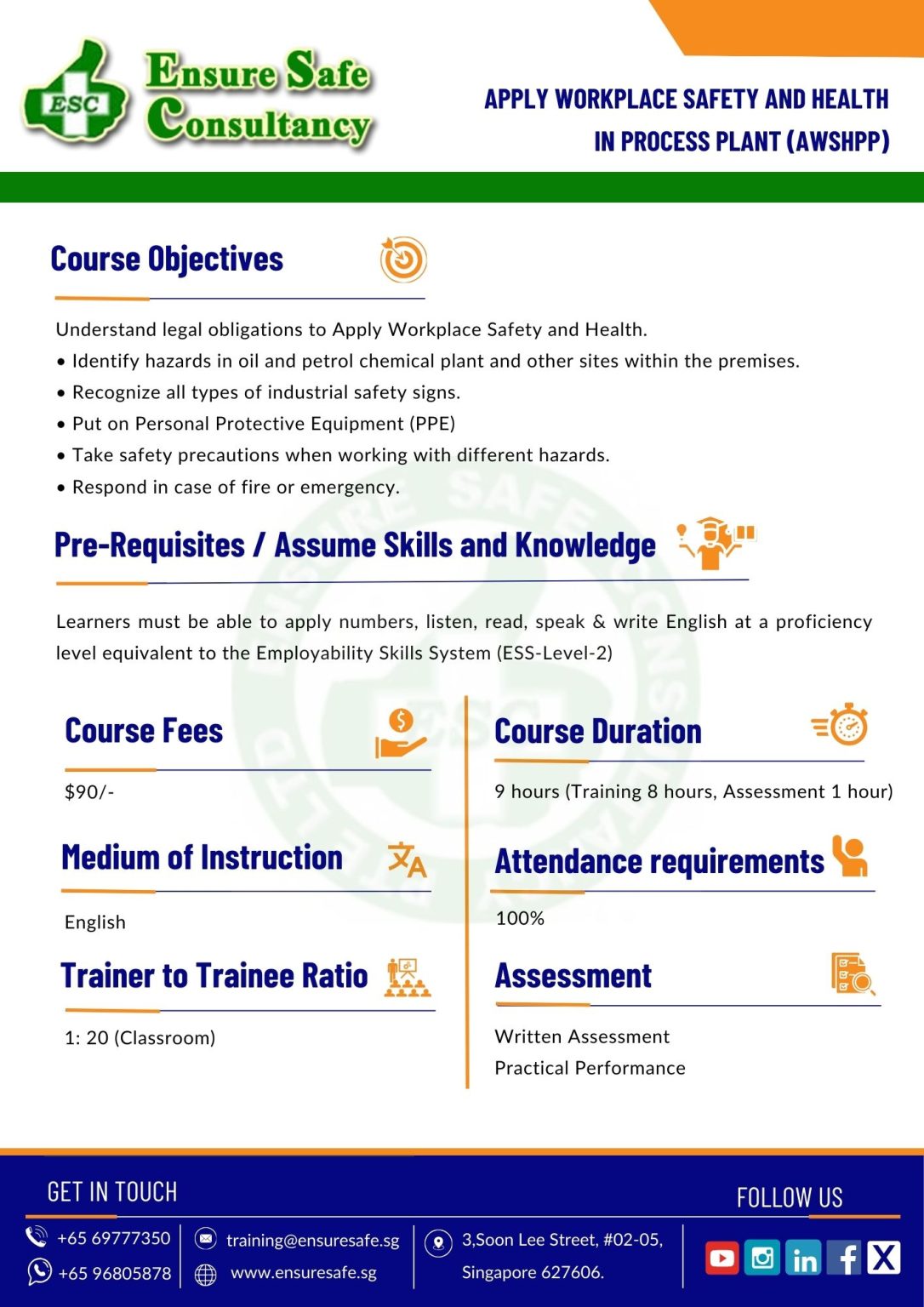 6 Reasons to Enroll in the Apply Workplace Safety and Health in Process ...