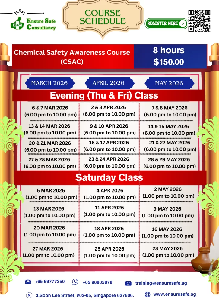 Chemical Safety Awareness Course (CSAC)