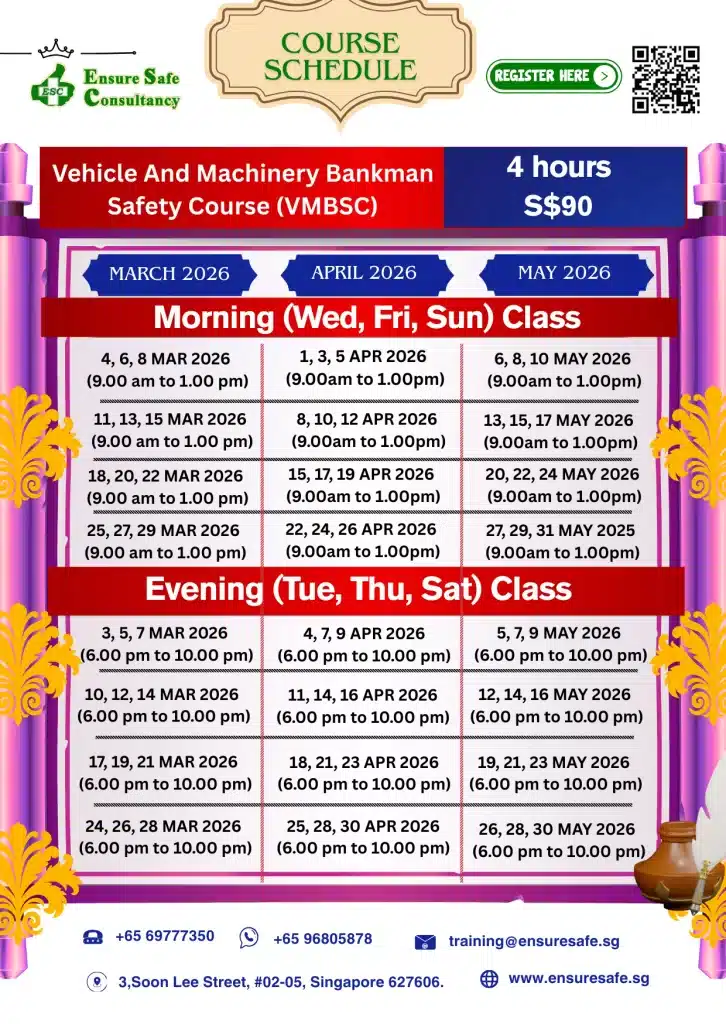 Vehicle And Machinery Bankman Safety Course (VMBSC)