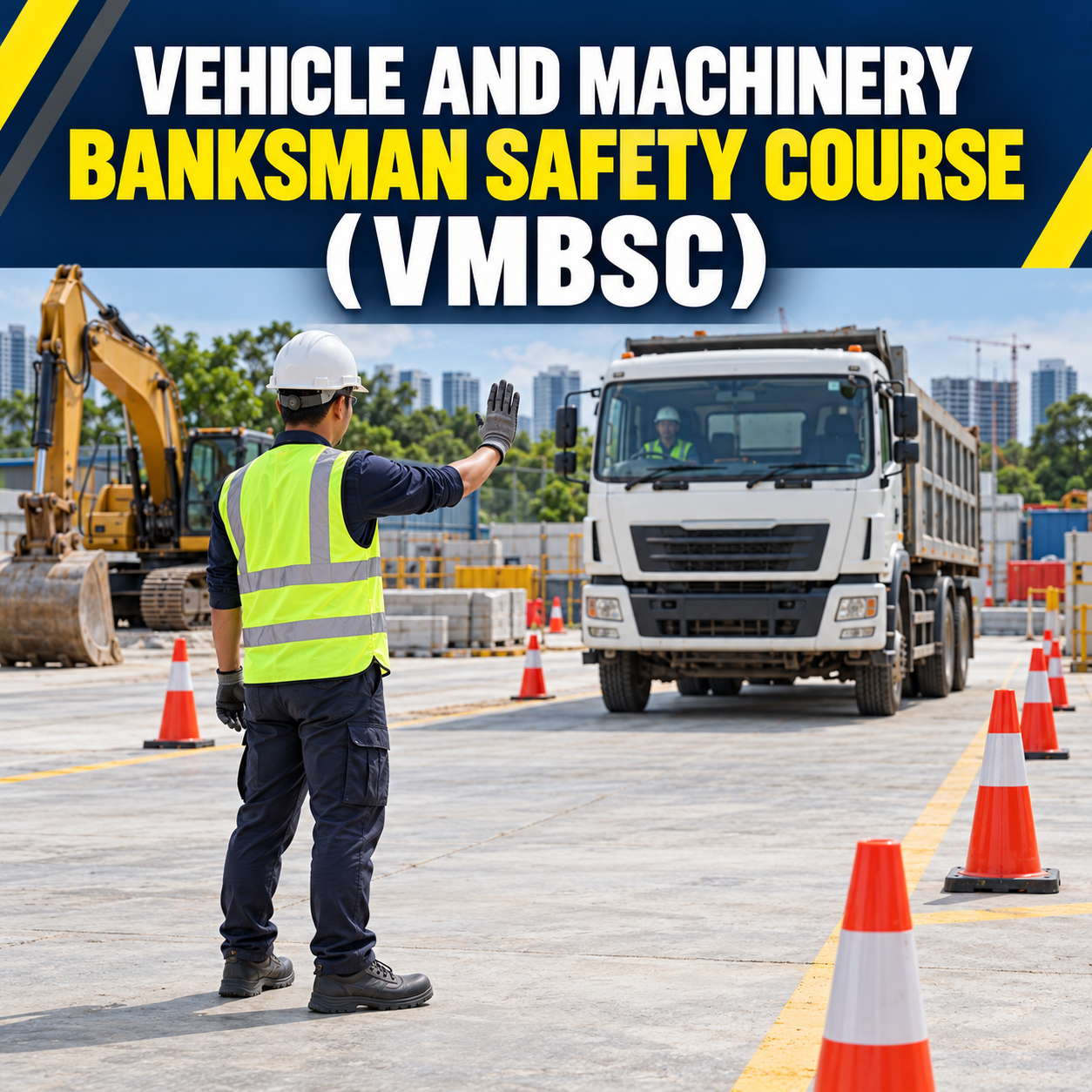 Vehicle and machinery banksman safety Vehicle and machinery banksman safety
